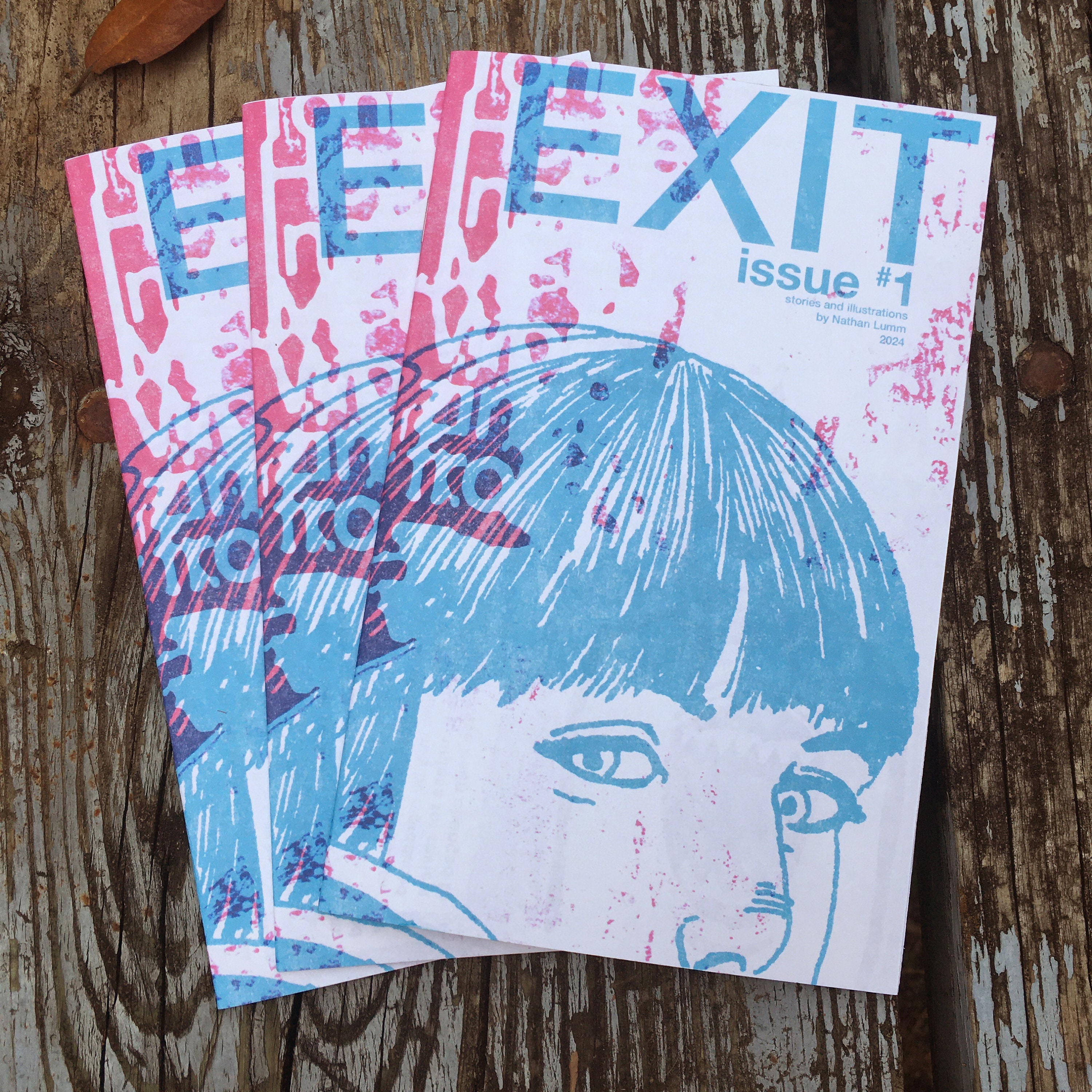 Exit Issue EXIT Issue #1 - Mini-comic / Illustration Zine by Nathan Lumm - Etsy
