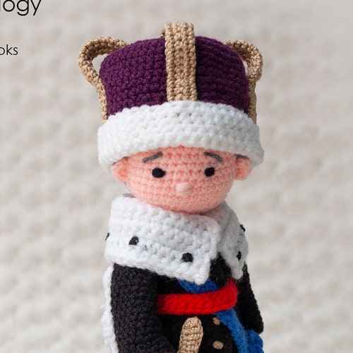 King Charles III Crochet Pattern UK Terminology - Etsy UK