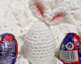 pdf Digital download - Creme Egg Cover - Easter bunny  CROCHET pattern UK Terminology