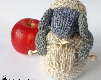Schaf Schokolade Orangen Bezug Strickanleitung - PDF Digitaler Download