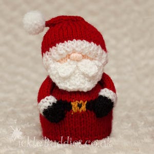 MODELLO DI LAVORO A MAGLIA Copertina Babbo Natale Cioccolato Arancione - pdf Download digitale