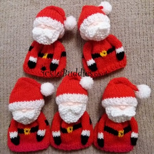 pdf Digital download - Chocolate Orange Cover - Santa KNITTING PATTERN