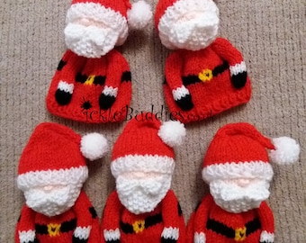 pdf Digital download - Chocolate Orange Cover - Santa KNITTING PATTERN