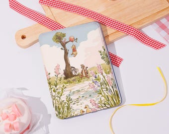 Cartoon Character Art iPad Case with Pen Holder for 2025 Air 7-11/13″,Custom iPad Mini 6 Cases iPad Cover, iPad Pro 2025, iPad 10/9/8th Case