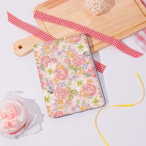 Pink Rose Bouquet iPad Case with Pen Holder for 2025 Air 7-11/13″,Custom iPad Mini 6 Cases iPad Cover,iPad Pro 2024/2022, iPad 10/9/8th Case