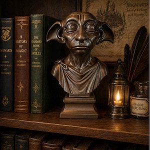 Husälvbyst / Filminspirerad staty