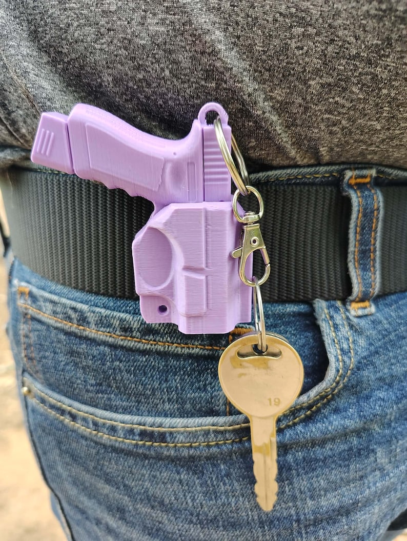 Compact Pistol Keychain | Concealed Carry Style Keyholder | Tactical ...
