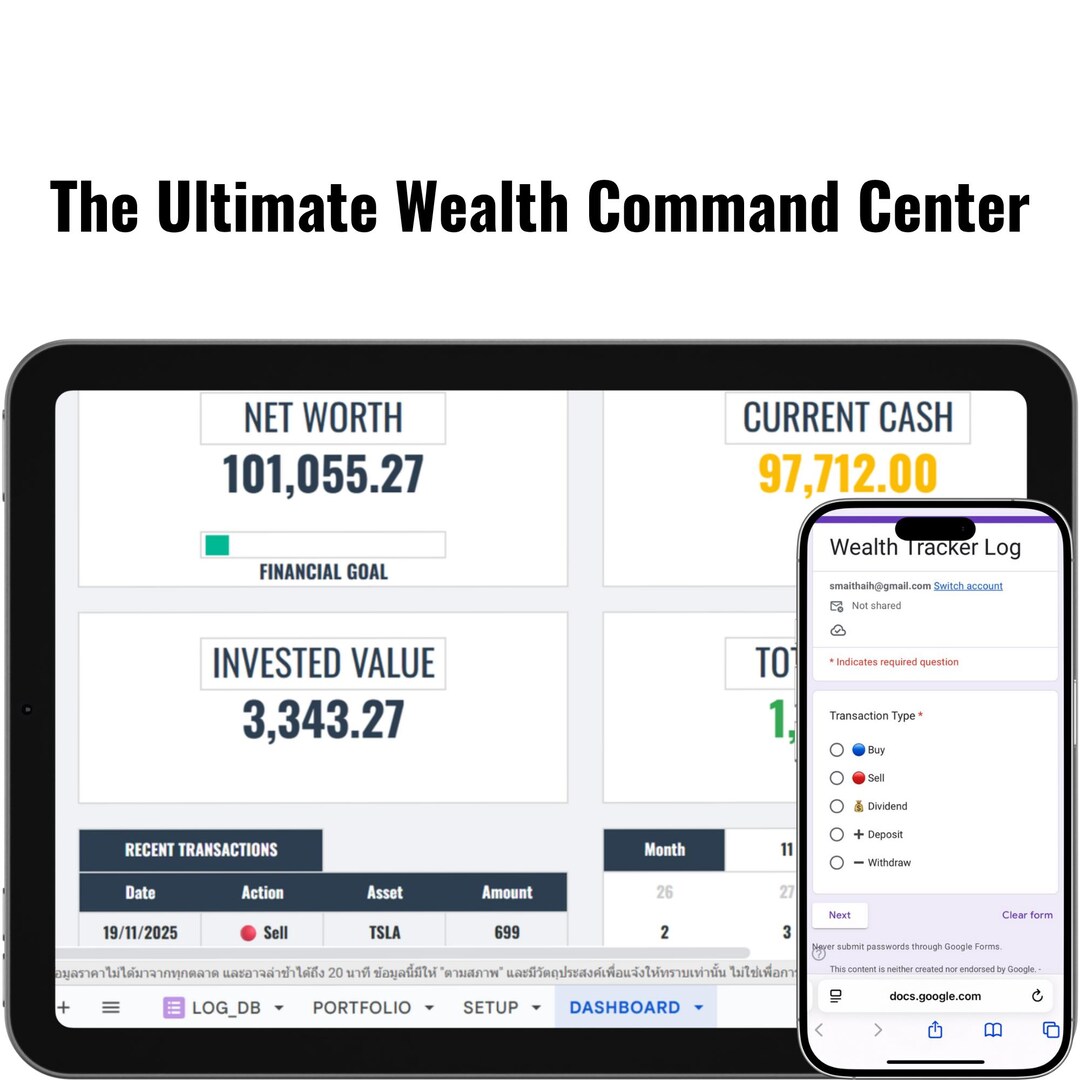 Investing Log In Multi Currency Investment Portfolio Tracker | Stock Crypto Dashboard ...