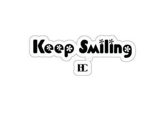 Keep Smiling Stickers