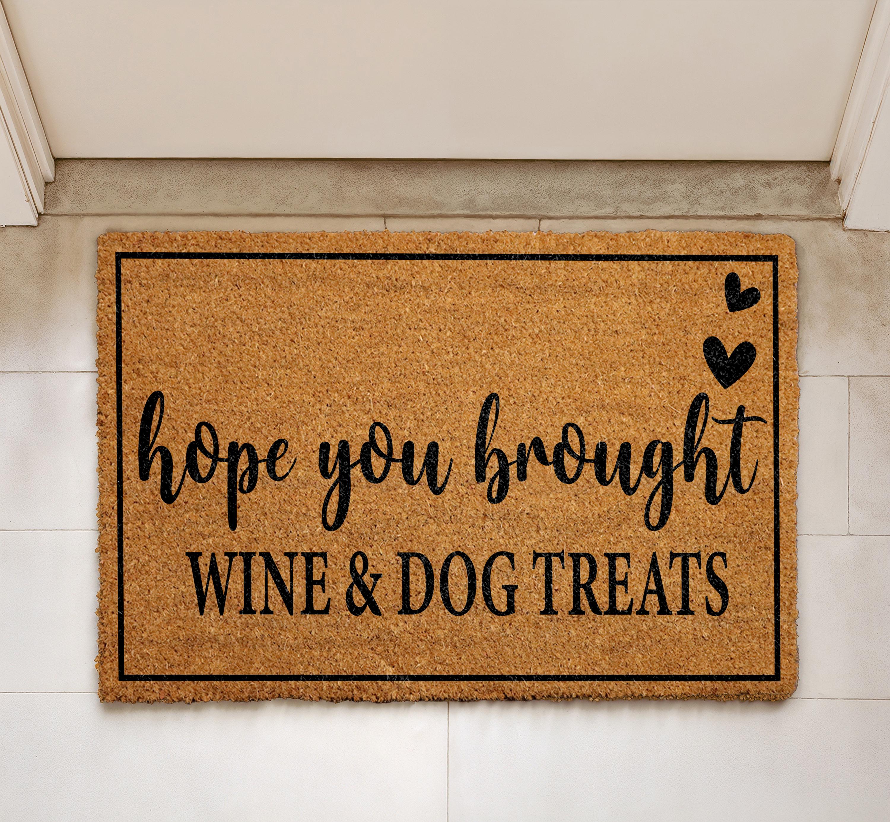 Custom Photo Visitors Must Be Approved By This Dog - Personalized Door – Wander Prints