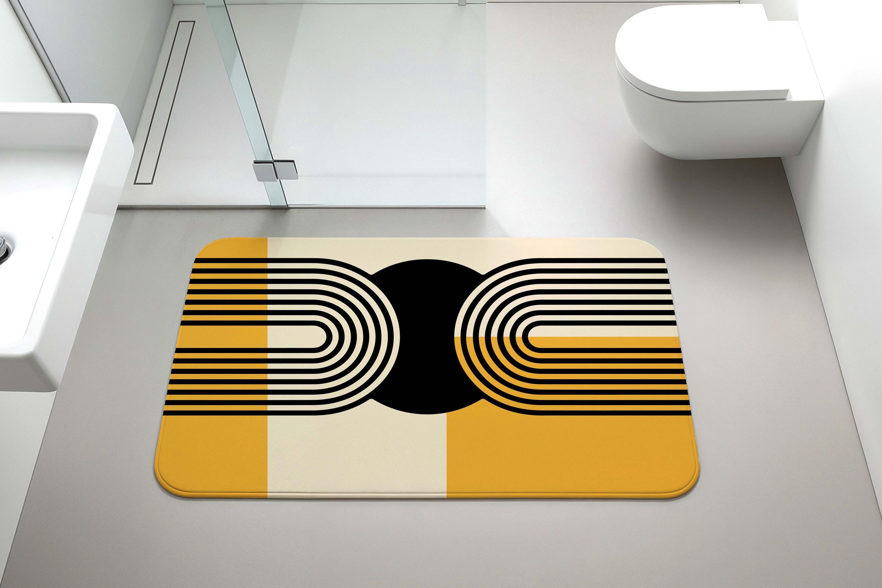 Mid Century Modern Bath Matnull