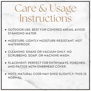 instructions for the proper care and usage of a product, likely a cleaning product or a type of footwear.