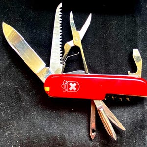 Royal Crest 16-Function Pocket Knife SKA13 Stainless Steel Multi Tool