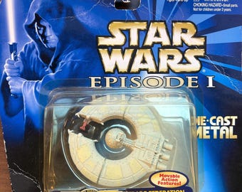 Star Wars micro machines trade fédération battleship