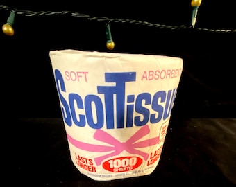 Vintage 1978 Scot Tissue Toilet Paper New Sealed Retro Collectible Scottissue