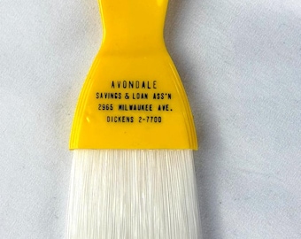 Vintage Avondale Savings & Loan Brush Chicago 2965 Milwaukee Ave Dickens 2-7700