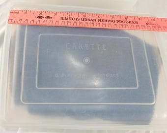 Vintage Republic Polly-Flex Cakette Cake Carrier 8x10.5”