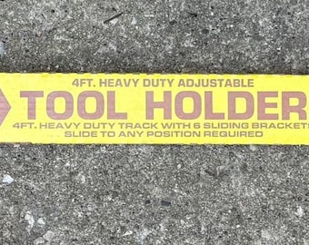 Vintage SteelCity Tool Holder | 4ft Hang Tuff HT-1, 1980s NOS