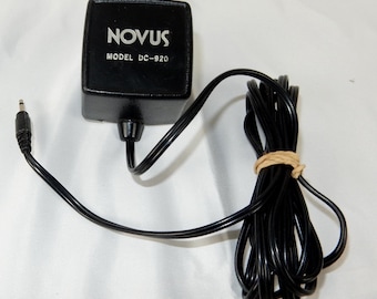 Vintage Novus AC Adapter DC-920 Charger 100 MA - 7.26 vDC - 60 Hz - 5 W Power