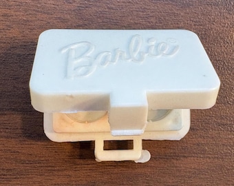 Vintage 1973 Barbie White Makeup Case Mattel Original USA Rare