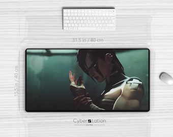 ARCANE - Gaming Desk Mat | PITFIGHTER VI  |  31.5 x 15.5 in / 80 x 40 cm - Viceps - Caitvi merch