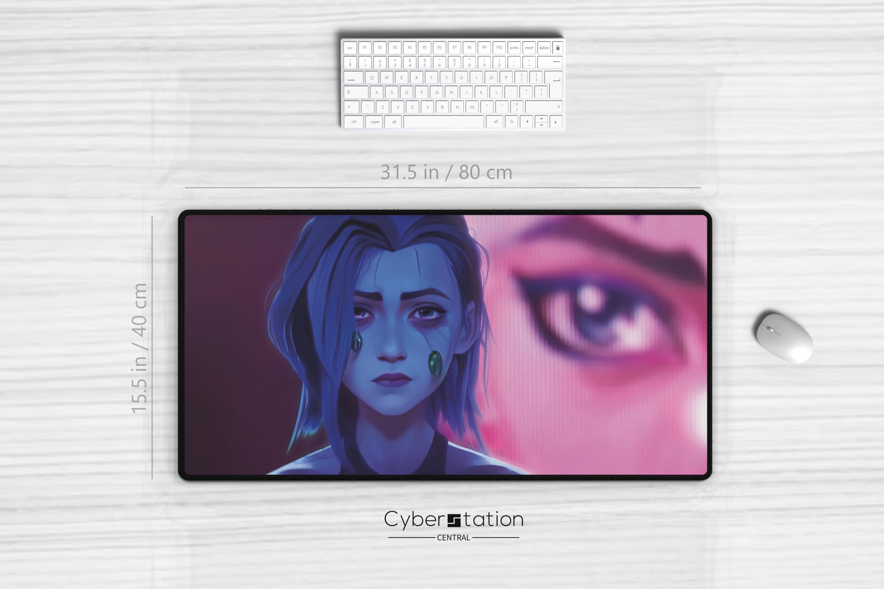 ARCANE - Gaming Desk Mat | JINX & POWDER | 31.5 X 15.5 in / 80 X 40 Cm ...