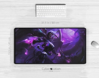 RIFTBOUND - League of Legends | Corrupted KAI'SA | Gaming Desk Mat |  2 sizes - 32"x 16" / 22"x 12" | xl mouse pad | gift idea | tcg playmat