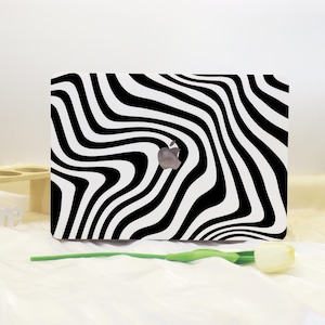 Zebra Print Shell Case Cover For New MacBook Pro 13 14 M1 M2 Air 13 A3113,A2337 A2338 Macbook Pro 15 16 Case,Apple Laptop Case