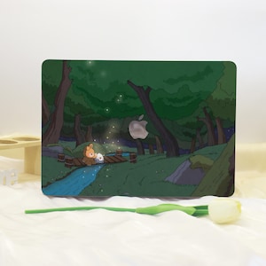 Night In The Forest MacBook Shell Case Cover For New MacBook Pro 13 14 M1 M2 Air 13 A3113, A2337 A2338 Macbook Pro 15 16 Case, Laptop Case