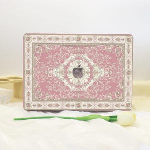 Różowa, zabytkowa obudowa MacBooka Shell do nowego MacBooka Pro 13 14 M1 M2 Air 13 A3113, A2337 A2338 Macbook Pro 15 16, etui na laptopa