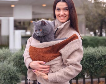 Pet Lover Gift Sweatshirt | Custom Sweatshirt for Dog & Cat Owners and Animal Lovers | For pets 0.5-3kg | 1-7lbs