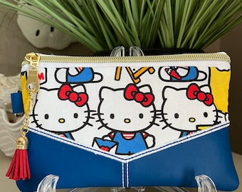 Cute Kitty Zipper Bag Pouch Mini Purse
