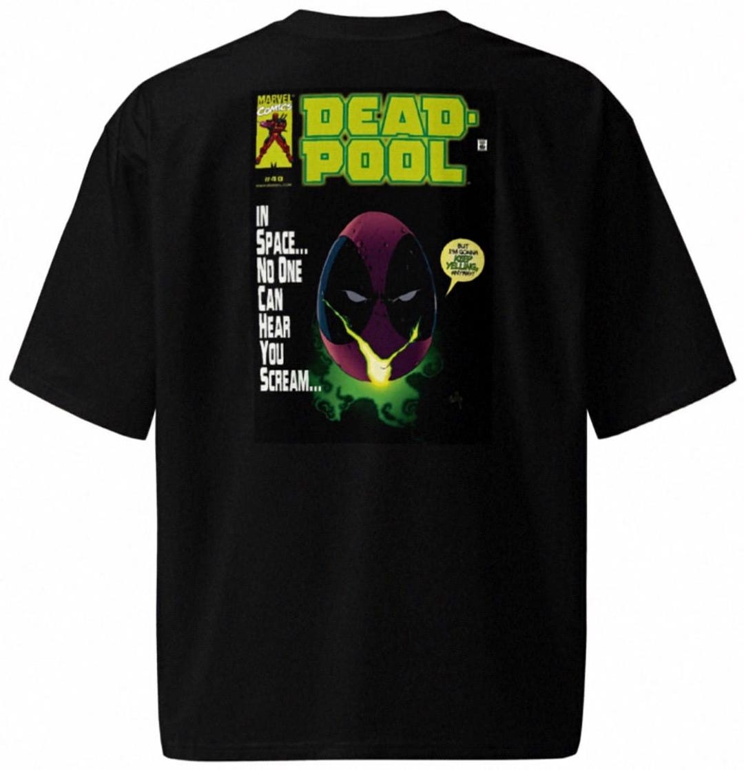 Deadpool Marvel Comics Aliens Cover Oversized DOUBLE SIDED Comic Book ...