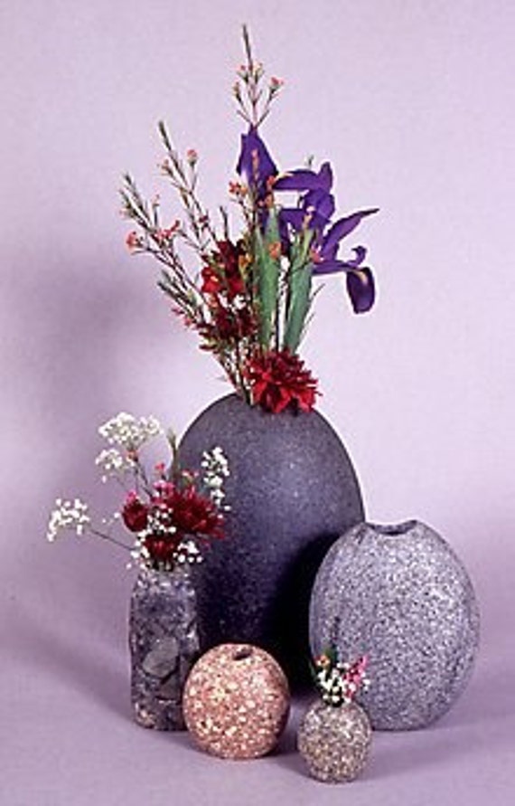 Maine Natural Stone Vase Etsy