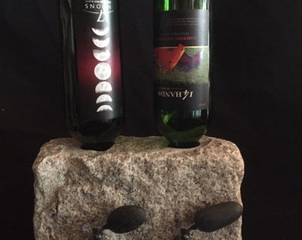 Stone liquor and wine dispenser. Double!