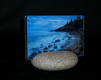Stone photo / live art display