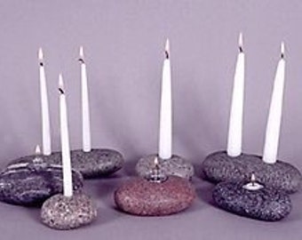 Stone Candleholder