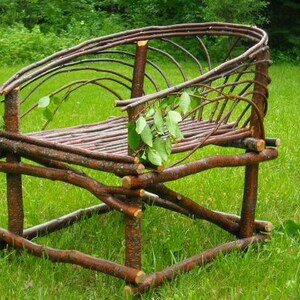 Maine Bowback Twig chair