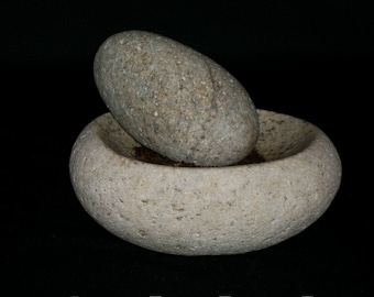 Stone Mortar and Pestle