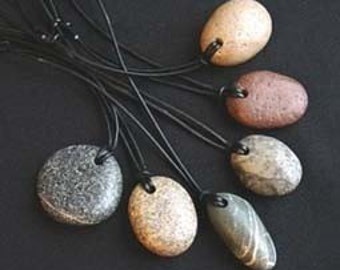 Maine Stone Pendant Necklace