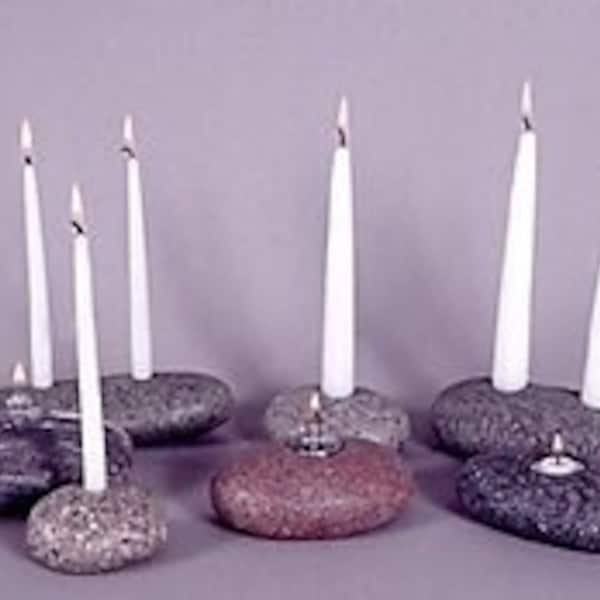 Stone Candleholder