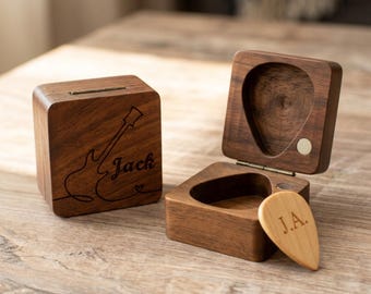 Custom Guitar Picks | Custom Guitar Pick Holder | Guitar Pick Holder | Guitar Pick Case | Guitar Pick Box