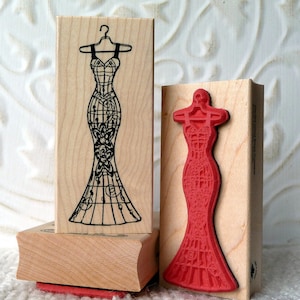 Siren Ladies Dress Stempel von oldislandstamps