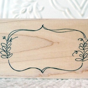 Organic Frame Stempel von oldislandstamps