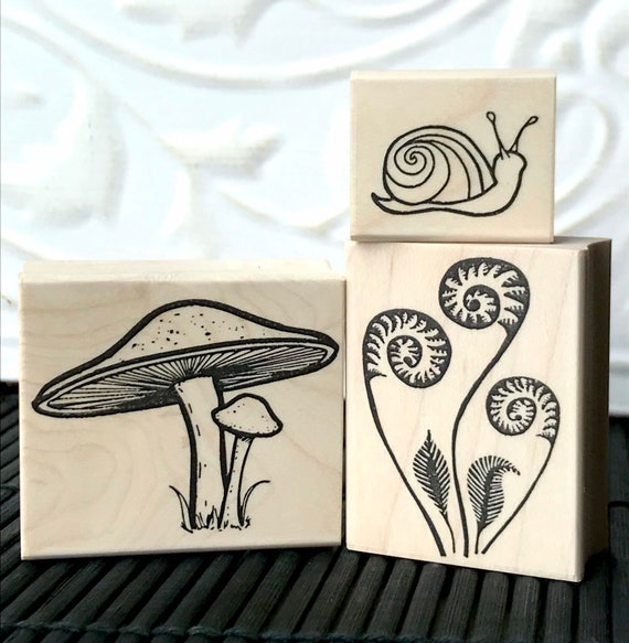 Vintage Mushroom Frame Clear Stamps Mushroom Silicone Stamps - Temu