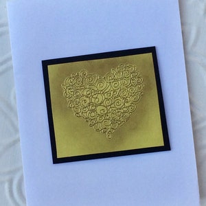 Rosette Heart rubber stamp from oldislandstamps image 2