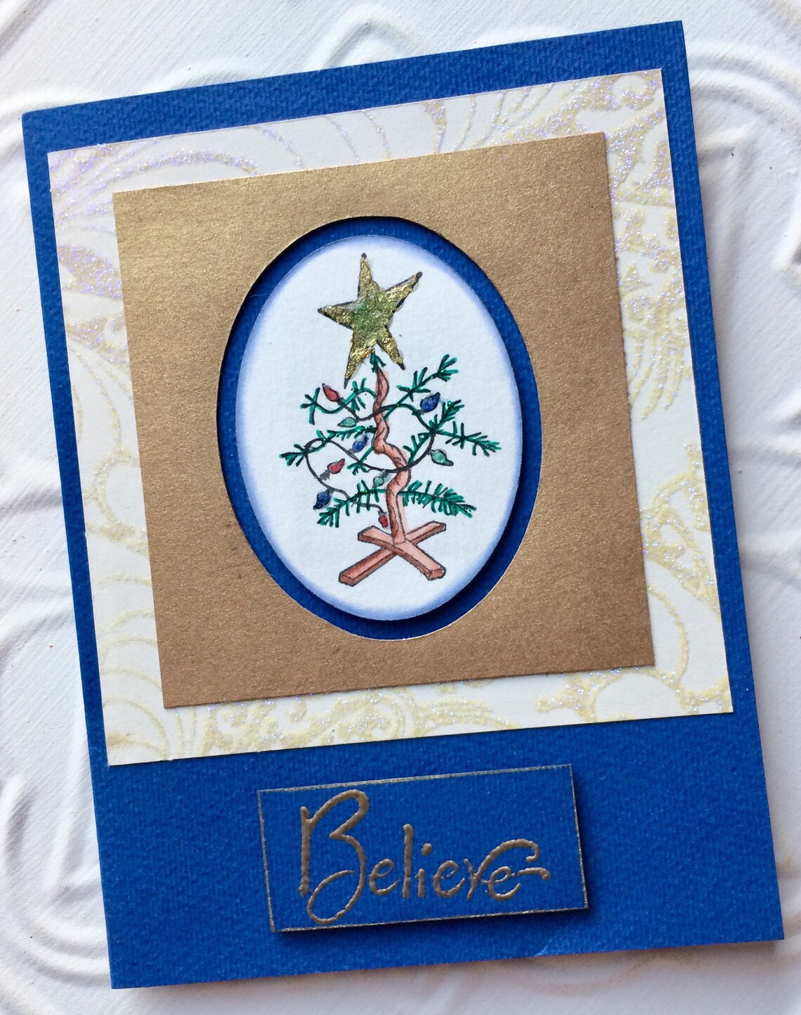 Charlie Brown Christmas Tree Rubber Stamp From Oldislandstamps Etsy