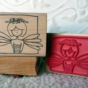 Timbre en caoutchouc De Mme Fairy de oldislandstamps
