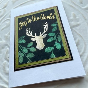 Deer antlers rubber stamp from oldislandstamps image 5