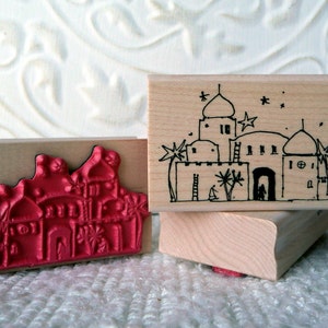 Bethlehem rubber stamp from oldislandstamps